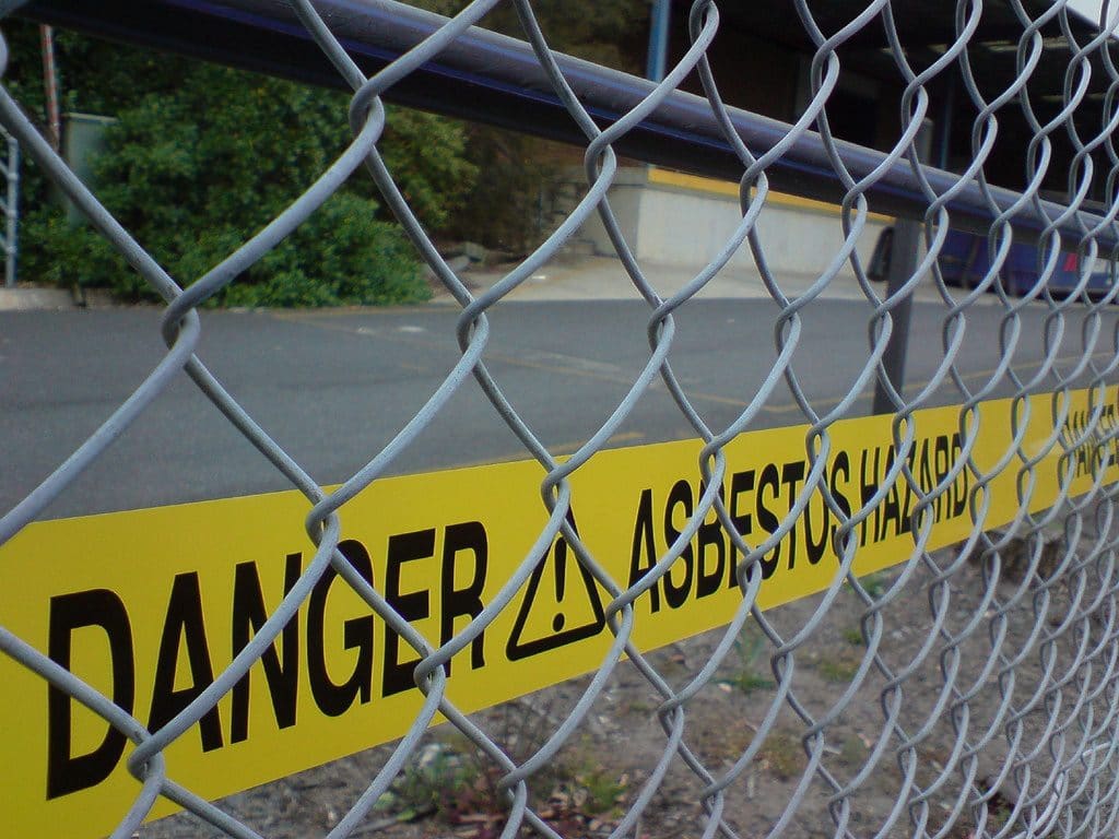 Asbestos Warning